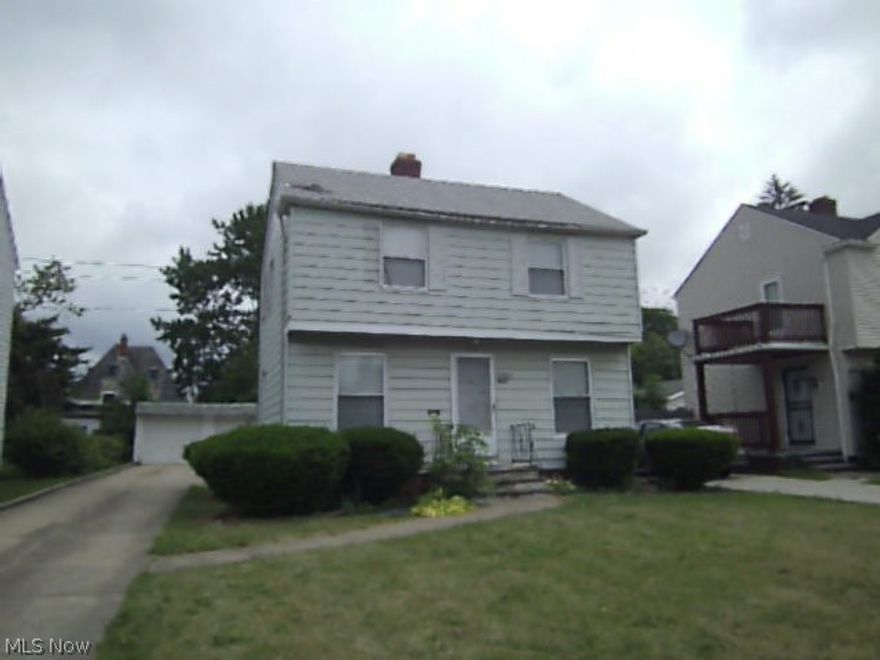 This is a Fannie Mae HomwPath property.  This is an aluminum sided 3 bedroom 1 bath colonial with a detached 2 car garage, the kitchen was updated.  Located near shopping and public transportation. Taxes reflect the homestead amount being added back.