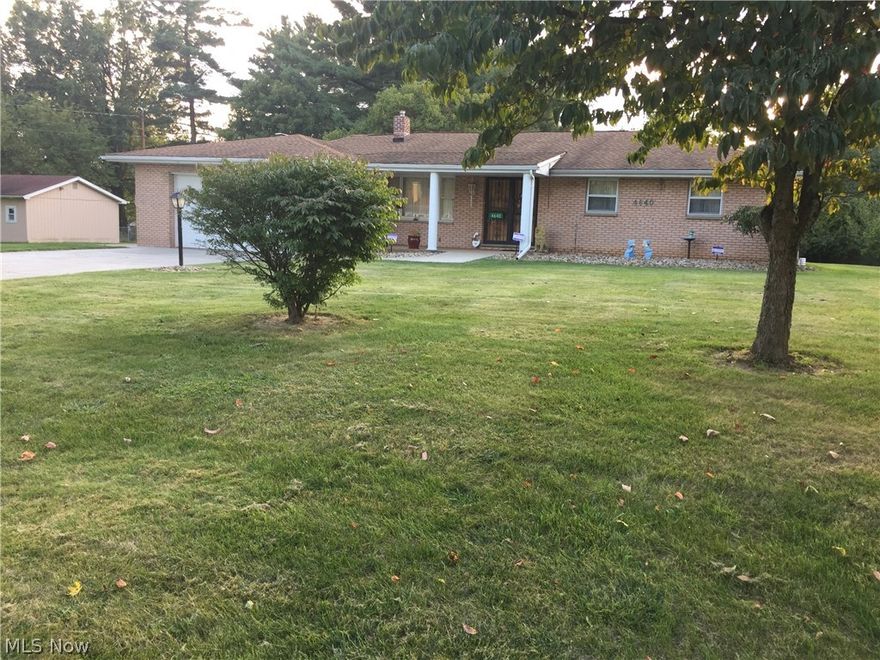 multiple parcels total 260 x 140 lot. all brick ranch, 24 x 25 attached garage with nature stone floor.additional 28 x 24 insulated garage with wood stove,electric and own drive. 22 x 20 shed with electric. all new finished hardwood floors in bedrooms and living room. 2 fireplaces, finished basement with rec room,fully functional kitchen, play room,full bath, enclosed rear patio and additional sun room.