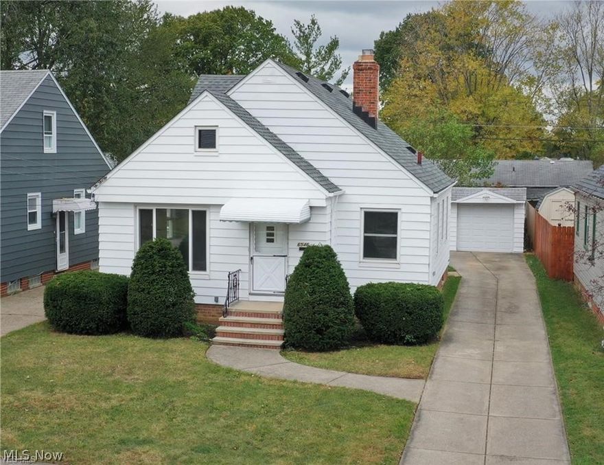 Welcome home to this beautifully updated cape cod featuring 3 bedrooms and 1 bathroom. the entire home painted in a contemporary neutral gray tones and finished with brushed nickle accents throughout. The NEW kitchen with white light gray cabinets, quartz counters and satin polyurethane for long lasting finish. There are two generous bedrooms and full bath on the main floor. Step upstairs where you'll find a nice sized office/bonus space with a large master bedroom with walk in closet. The lower level is a clean open space ready for touches! New HVAC, updated electrical, plumbing and all new fixtures, and flooring throughout! This home is a stones throw to The Shoppes at Parma, Ridgewood Lake Park, Ridgewood Lake Public Golf Course and just off of West Ridgewood Dr and Ridge Rd!! You'll love the home and the neighborhood!!