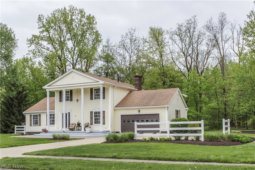 Welcome home to this highly desirable Georgian Colonial in Wyoga Lake Estates. Many updates abound as you are welcomed in through a extra large foyer. Built in cherry entertainment center in a beautiful large living room. Cherry kitchen with granite counter tops and hickory floors, Viking stove. Great deck for entertaining, bathrooms updated, Pella windows, roof approximately 10 years old. Double sized corner lot backs up to woods…don’t wait on this one.