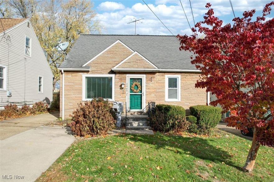 Discover this charming and meticulously maintained cape cod in the heart of Ellet. This welcoming 3 bedroom, 1 bath home blends classic character with modern updates. Step inside to find refinished hardwood floors, updated lighting and electrical, and fresh paint throughout. The stunning remodeled kitchen offers new cabinets, countertops, flooring, appliances, and opened up thresholds that create a more spacious flow. The full bathroom has been thoughtfully updated, and the upstairs features a large flex space and newer carpeting. Outside, enjoy a new deck and patio plus a convenient gas line for your grill, ideal for outdoor gatherings. With its timeless brick front, curb appeal, and true move in readiness, this Ellet gem is ready to welcome you home!