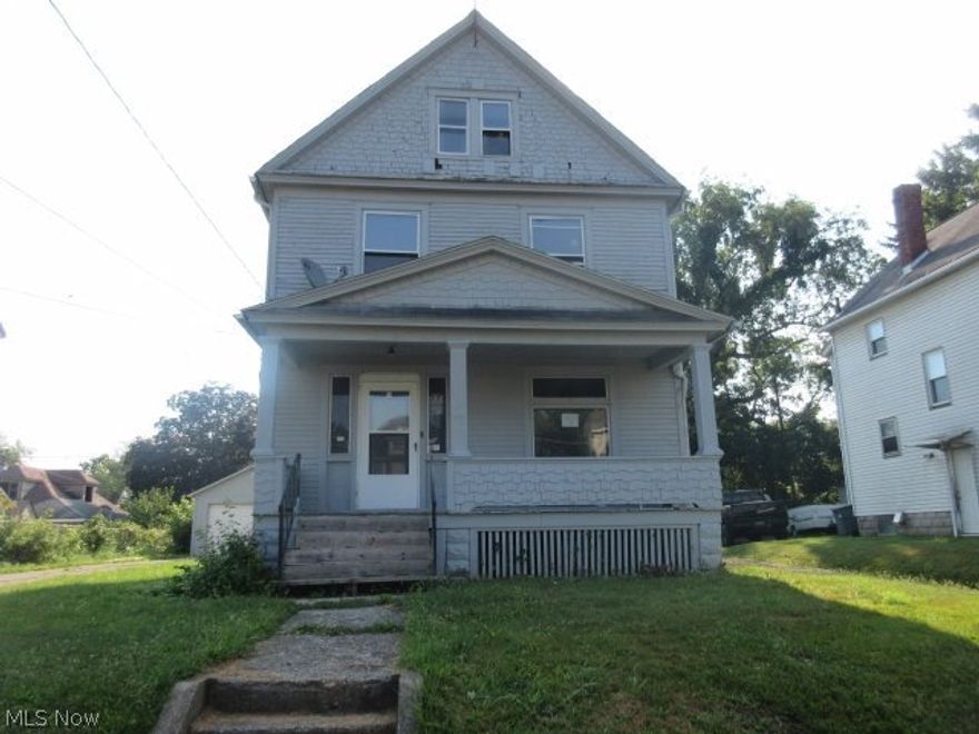 Must see this 3 bedroom, 2 story, full basement, spacious living room, 2 car detached garage and more