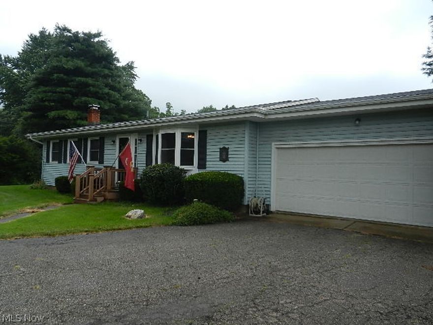 3 BR, 1.5 Bath Ranch home just outside of Wooster City in Northwestern school district. Nice lot with privacy and numerous updates to the home. Additional Sq footage in partially finished basement