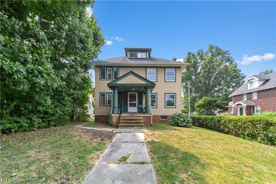 Welcome to 3076 Yorkshire Rd, Cleveland Heights, OH 44118, a spacious and violation-free duplex offering an exceptional opportunity for both homeowners and investors. Each side features 5 bedrooms, gorgeous hardwood floors, and abundant natural light, with the added charm of 2 inviting porches perfect for relaxation. Located in the heart of the Heights, this property is conveniently close to dining, shopping, hospitals, and schools. Live in one side and let the other side pay your mortgage, making this an ideal investment in a vibrant, sought-after neighborhood.