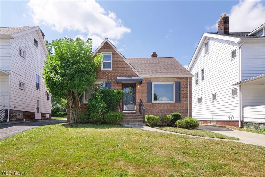 Oh so charming, this 3 bedroom/2 full bath brick cape cod is just oozing coziness! The home has newer windows, roof, and has been completely updated, all you need to do is move in and enjoy everything this lovely home and neighborhood has to offer. You will love the large primary bedroom with 2-walk in closets! The home has brand new LVT flooring, paint, and a new stainless steel refrigerator and gas stove that will convey with the sale of the home. The finished basement also offers tons of extra living space, a gas fireplace and full bathroom. Don't miss out on this one, you will fall in love!