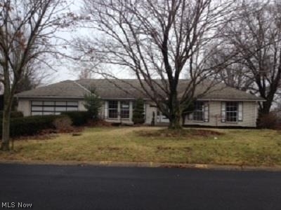 Large ranch home with 2 car attached garage. 2 full baths on first floor and 3/4 bath in basement. Finished family room in walk-out basement with fireplace and bar. Very large multi-level deck in rear.