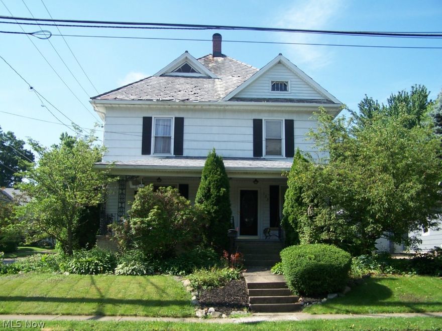 Property sits on 2 parcels.  Garage has bonus room that can be used as home office, workshop or in-law suite.  Home/garage have seperate addresses as previously used as rental property (711 Walnut).  Being sold as one property.  Beautiful original woodwork, large rooms, updated bath & kitchen, flower gardens and more.  Must see. Attic is walk up and could be finished for additional living space.