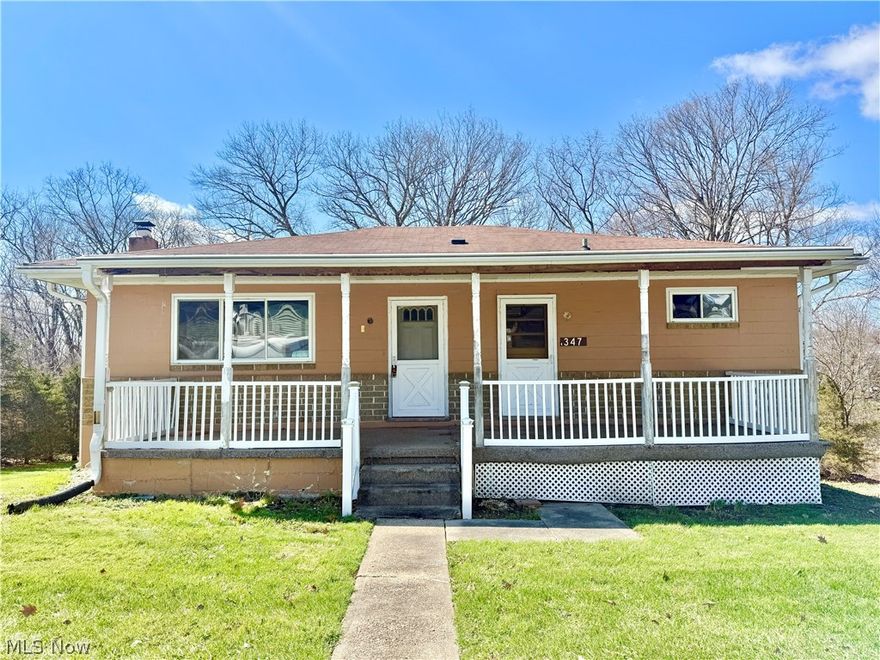This 3-bed, 2-bath home with a 1-car garage has been fully gutted and is ready for your finishing touches. New plumbing and electrical updates are already complete, add flooring, paint, cabinets, and fixtures to bring it back to life.

The basement offers potential for an additional bedroom, rec room, and kitchen. Solid bones, a covered front porch, and tons of potential for a homeowner or investor. Property is being sold as-is.