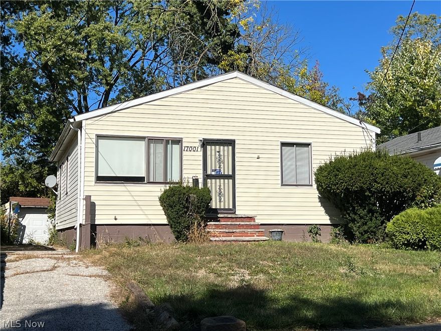 Excellent opportunity in the desirable Lee Miles neighborhood of Cleveland.  Property needs updating and represents a great opportunity for owner occupancy or great long term rental.  Partially finished basement adds significant living space.