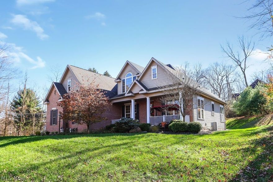 Beautiful home that sits on 1 acre of land in Laurel Valley Subdivision. This spacious home features a formal living room and dining room; kitchen with breakfast nook; great room with valuted ceilings and fireplace; half bath; laundry room; and spacious master suite with walk-in closet, linen closet; and large master bath on the main level. On the second story you will find another full bathroom; two bedrooms; and a large bonus room that could be a fourth bedroom if needed. The lower level is unfinished, but is plumbed for a full bathroom. Finish off the lowever level for additional living space. This home is tucked away on the acre of land and has a private setting. Some updates have been made within the past year.