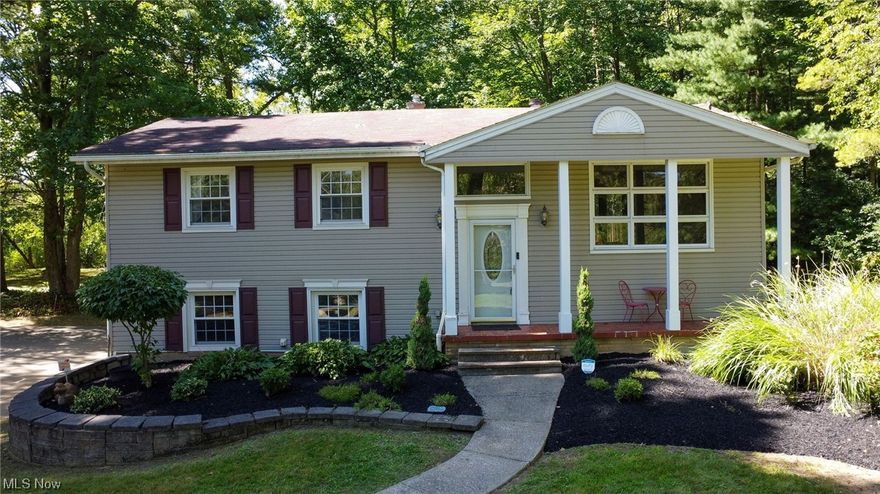 You will feel right at home when you pull into this beautiful 3 bed 2 bath home that sits on 1.22 acres and has a creek running through the property. This home has been freshly painted and well maintained. The Kitchen has Maple cabinets and a nice sized dining area that leads to sliding doors and a large deck. Do not miss out on this amazing home!