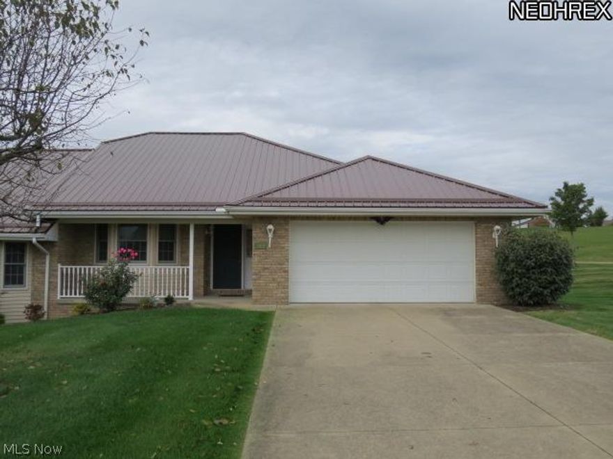 Excellent 2BR Condo with 2Car Attached Garage in Carrollton! Large rooms and open concept,rear deck,full basement,relaxed living with the yard work done by someone else.New roof put on in 2012.Check it out today! Seller is reserving light fixtures in kitchen and master bedroom.