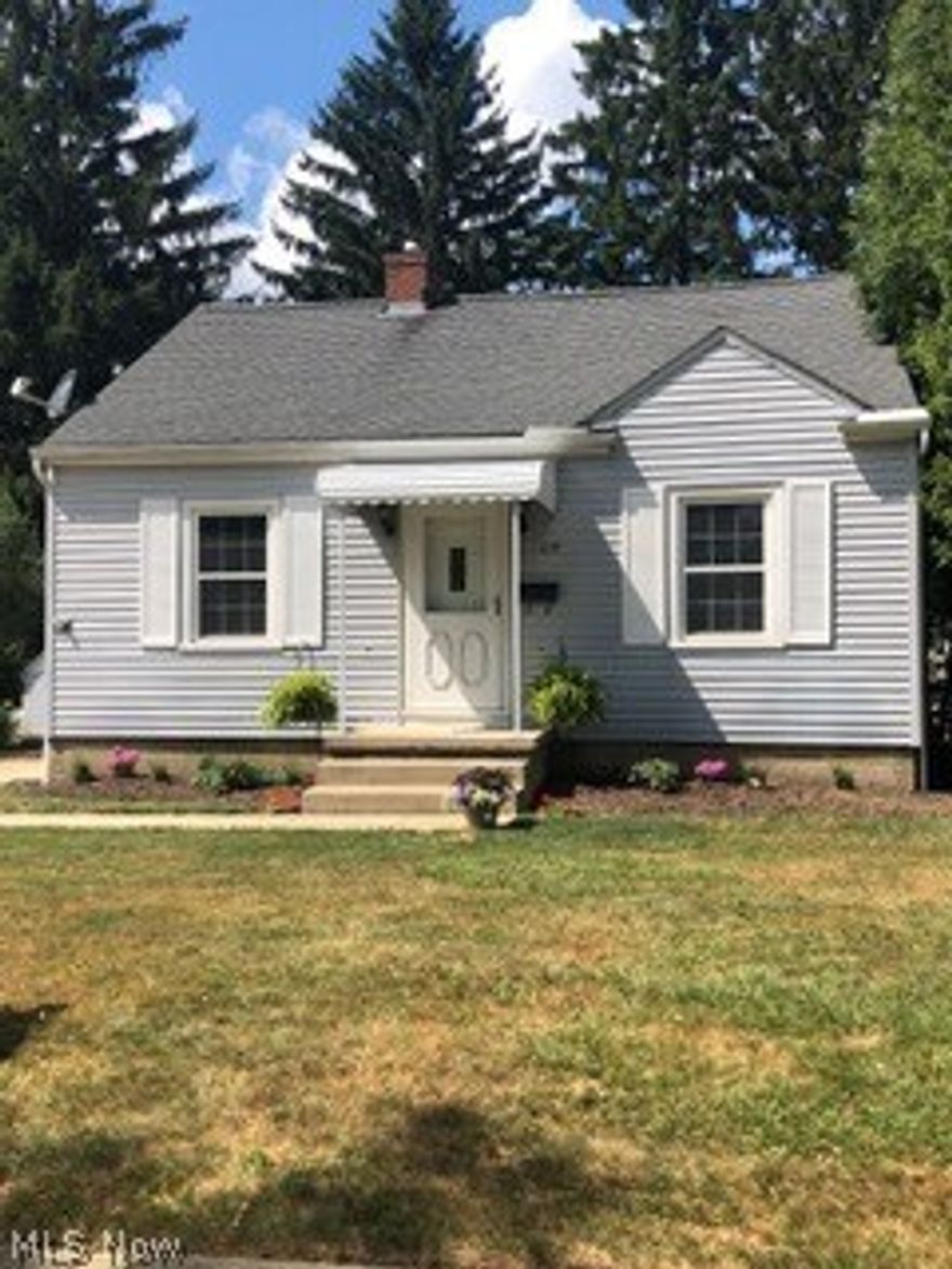 Wow! This home has been so nicely updated! The newly designed kitchen really stands out as you enter the home. It adds so much space to the main living area. It creates a great flow for entertaining while still keeping a cozy feeling. The hardwood floors have been redone and all the carpeting is new. The first floor full bathroom has been updated. There are 2 bedrooms on he main level The upstairs is very spacious and has a half bath for convenience. The basement is partially finished for extra space, whatever your needs may be. The home has been freshly painted throughout. The stainless steel appliances are new. There is a one car garage and space for a shed if needed. There is nothing to do but move in!