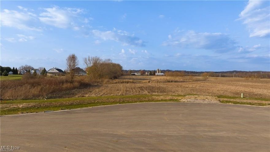Nestled at the end of a peaceful cul-de-sac, this stunning 3.3-acre homesite offers the ideal canvas for your dream home. Tucked away in the scenic beauty of Sharon Township, you’ll enjoy the privacy and serenity of a rural setting without sacrificing the benefits of a welcoming neighborhood—all with no HOA or deed restrictions! This property is primed for development, with a perc test already completed and on file with the Medina County Health Department. Essential underground utilities, including natural gas and electric, are already in place, streamlining the path to construction. With the freedom to choose your own builder, you can design a home that reflects your personal style and needs. All of this, plus the exceptional value of being located in the highly sought-after Highland School District!
