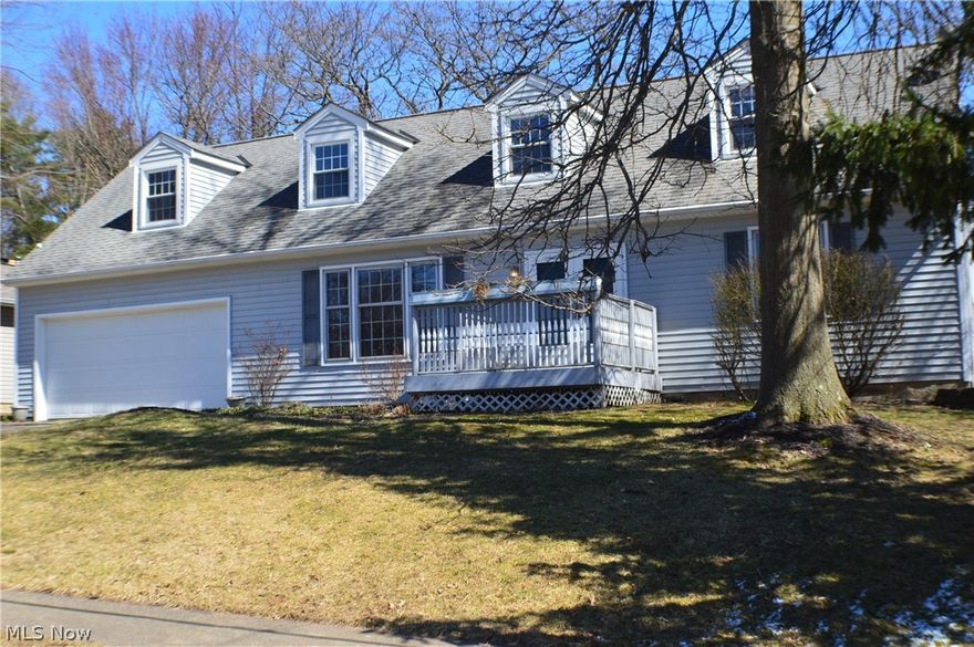 This very pretty cape is conveniently located.  Great curb presence.  This home offers a fenced in backyard, a lovely private space.  You will find hardwood floors throughout.  A great flow for entertaining.  There are 4 generously sized bedrooms, 2 on the first floor and 2 up.  The master is a spacious 22x11 with an attached bonus room that would make a fabulous walk-in closet and dressing room.  Eat-in kitchen offers ready access to patio area.  Home has a full bath on first floor and a second upstairs.