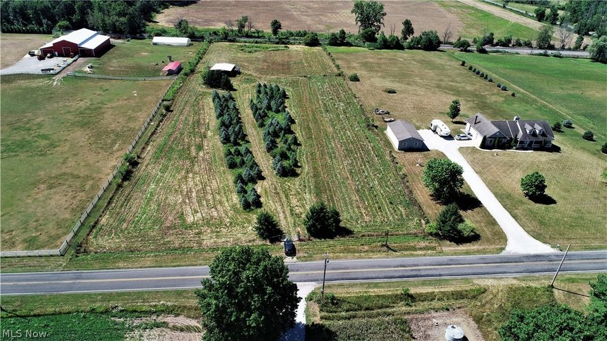 Here is 4.24 acres ready to be yours. It is located in Westfield Twp in Medina County. Take a look at this land price in comparison to other land around the area. There is a pole barn located on the property, along with some pine trees that are located on it as well. The property is mostly cleared.