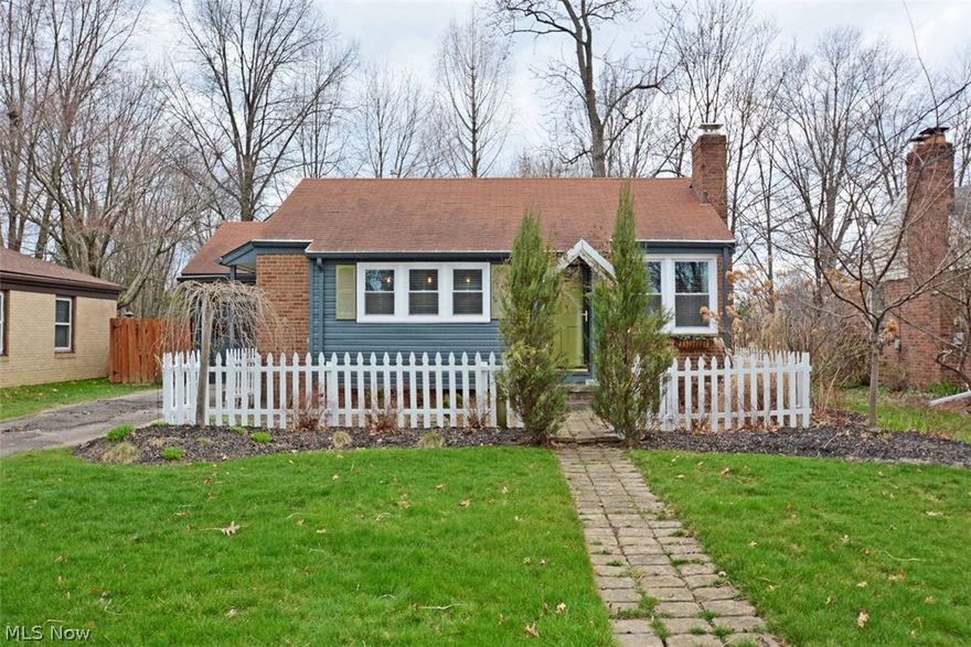 This home has so many great things to offer and, at this price, the value is unmatched in Berea. The main floor of the home has been remodeled and features a wide-open floor plan, a beautiful all-white kitchen and new appliances too. The kitchen has a large built-in eating area that's the perfect size for a small dinner party of a family meal. The main living area is full of natural light, with an abundance of windows throughout. The living room's focal point is a wonderful wood-burning fireplace. The main floor bathroom is a modern remodel as well and is very attractive. There are hardwood floors in the living room and in both bedrooms. The basement offers two nice sized rooms that are adjacent to each other and can be combined into one space, or two, depending on your needs. There is also a full bath in the basement as well! Some of the windows have been replaced, and both the central air and the furnace about 1 year old. The electrical service and wiring has all been updated. Plumbi