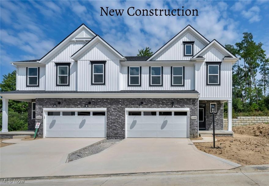 ! Introducing the Libby, Drees Homes' best-selling floorplan, now available and ready for you to
call home. This stunning end-unit townhome is filled with natural light, thanks to an abundance of windows and
soaring 20-foot ceilings in the spacious family room. Designed with entertaining in mind, the open concept
layout flows seamlessly from the dramatic living space into a beautifully appointed kitchen featuring quartz
countertops, a range hood, stylish backsplash, and a generous walk-in pantry. Upstairs, you’ll find all bedrooms
thoughtfully arranged along with a conveniently located laundry room. Located in a low-maintenance
community that takes care of landscaping and snow removal, this home perfectly complements a busy lifestyle.
Enjoy direct access to nearby walking trails that lead to the exciting new Market 42 shopping and dining
destination.