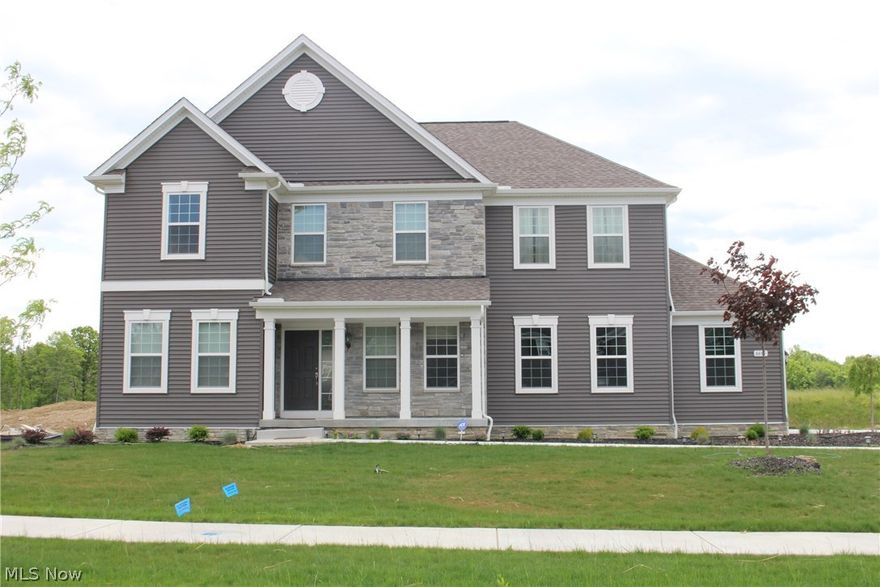 PRICED to SELL! Ever dreamed for a new construction home?   And don't want to wait? This value added home is the best choice for you, available now!  The current owner did all the hard work and picked the best selections and now all of these can be yours!   Built end of 2015 Pulte home:  spacious 4 br and 1 open loft/sitting rm , and  laundry rm on 2nd floor; First floor has 1 office, 1 planner rm, 1 mud rm,   a formal dining and a sunroom/breakfast rm.  Upgraded granite countertops, upscale backsplash, stainless steel appliances, soft close drawers and cabinets,  venting out exhaust fan and water purify system. Open floor plan with hard wood  and upgraded soft comfy carpet.  A full bathroom rough-in in the open layout large basement.  Easy to expand to a 5 bedroom home if desired.  Covered front porch and stone patio (cost over $10,000), Gas water heater, gas stove/oven.  1 year professional lawn maintenance has been paid for you.     Convenient location, close Cuyahoga National Park,