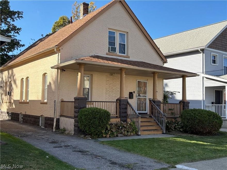 Priced to Sell! Check out this spacious 2-bedroom, 2 1/2-bath Cape Cod in the Buckeye-Shaker Heights area. Originally a 3-bedroom home, it has been thoughtfully converted to create a open & spacious floor plan. The main level features a large living room, 1/2 bath, open-concept eat-in kitchen with plenty of counter space, cabinets & kitchen appliances included. In addition a first-floor owner’s suite complete with an updated private full bath & large closet—a rare find for a home of this style! Upstairs, you’ll find a large second-floor dormer bedroom with its own private full bath, offering comfort & privacy for guests or family. Additional highlights include a first-floor laundry room, large unfinished basement for storage or future finishing. Updates include roof, windows, furnace & hot water tank. The exterior features a long driveway with ample parking & storage shed in the backyard. Solid home with tons of potential!