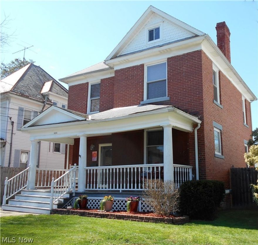 Must see inside this beautifully cared for home.  Long list of updates include:  Windows, electric, drywall, additional insulation, baths, kitchen with solid surface counter tops, back deck and more.  Pocket doors, bay windows, beautiful woodwork throughout, covered front porch and back deck add to the charm.  Pride of ownership is evident in this lovely brick home. LB#31687538.