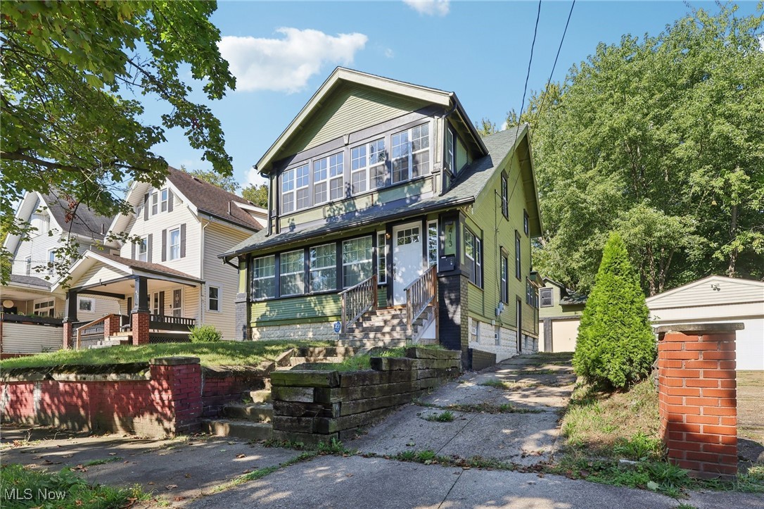 Step into timeless charm with modern updates! This beautifully renovated 2-story home offers 3 spacious bedrooms, 2 full baths, and a full basement for extra storage or future finishing. You'll love the original woodwork and character throughout, perfectly balanced with a full 2022 renovation that includes updated kitchen, baths, flooring, and mechanicals. The main level features a bright and inviting living space, a formal dining room with gorgeous wood details, and a modernized kitchen ready for gatherings. Upstairs you'll find three comfortable bedrooms and a full bath. Outside, enjoy a welcoming front porch and a private backyard perfect for relaxing or entertaining. Classic charm meets today's convenience in this move-in ready home!