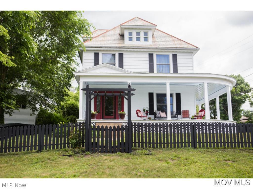 Turn of the Century Home with turn key appeal.Generously sized rooms all updated but still remain true to the traditional charm of the 1900's. Pocket doors,hardwood floors and to many updates to list.Sit outside on the new wrap front porch or walk out back to the beautiful Dodge park. Its a beauty and a must see. Spotless and waiting! Elem: Beverly Elementary School Elem/Bus: N JrHigh: Fort Frye JrHigh/Bus: N High: Fort Frye High School High/Bus: N Fire: VOL Police: CTY ;SQFT=Fin L1:1380, Fin L2:910, Fin Above:2290, Fin Total:2290, Unfin L3:910, Unfin Bsmt:942, Unfin Above:1852;GAR= 1 Car Det;PRKG= Off Street