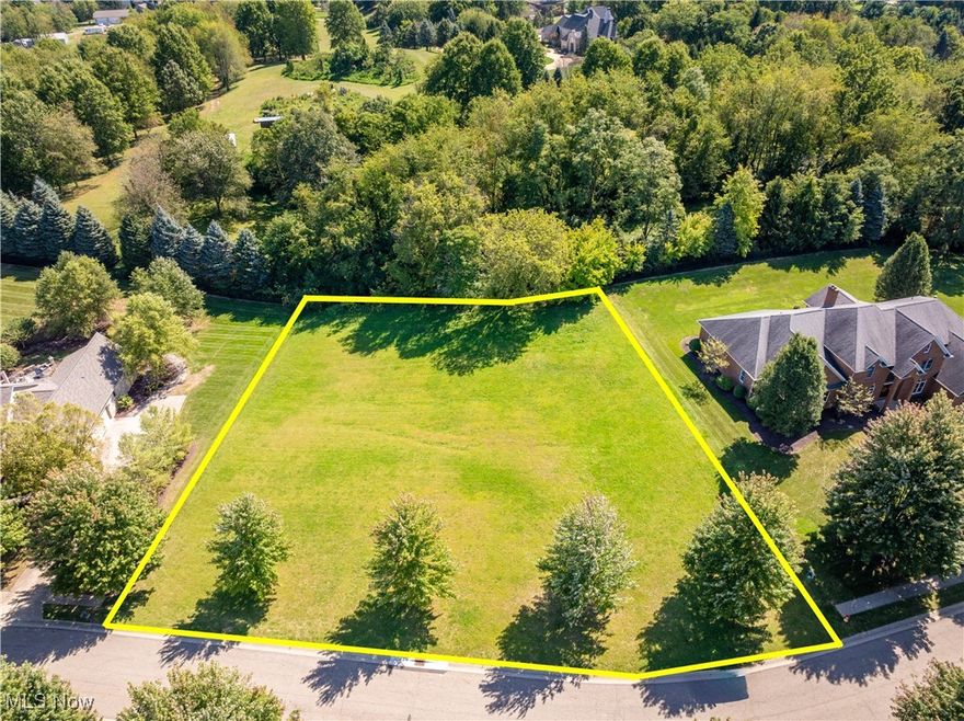 Beautiful desirable .57 acre lot in The Meadows at Nobles Pond.  Lot measures 142 x 175.