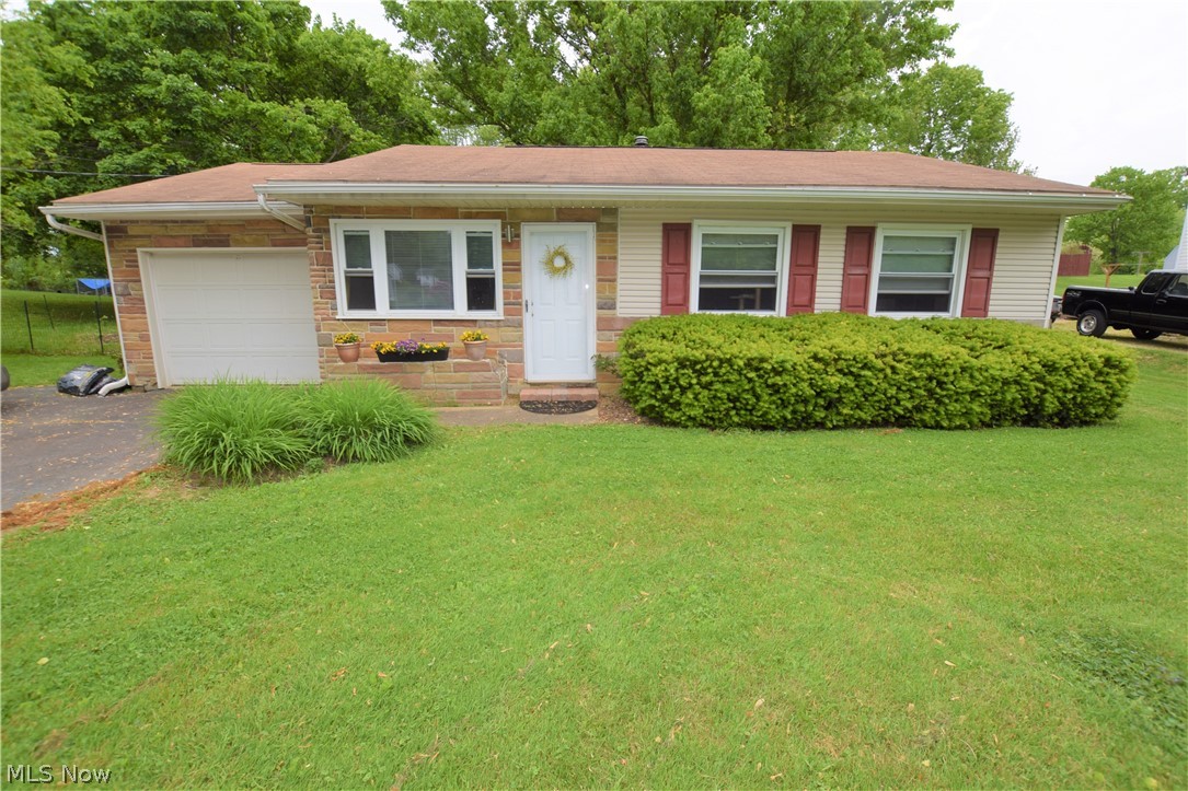 Welcome to 5764 Concerto Drive! This beautiful 3-bedroom, 1-bathroom home sits on a spacious lot with a lovely yard, a two-story barn, and a fenced-in garden area. When you enter the home, you’ll immediately notice the new laminate flooring that flows from the living room, into the kitchen, and down the hallway. The living room window allows sunlight to shine in and brighten the space delightfully. The kitchen has stunning granite counter tops and maple cabinets. Stainless Steel appliances in the kitchen include a 5-burner gas stove, refrigerator, and dishwasher. Sliding glass door in the kitchen leads to a concrete patio, perfect for lounging in the back. Laundry room is located directly off the kitchen. All three bedrooms and closets are nicely sized. Bathroom is very clean and well-taken care of. Don't let this one get away; Schedule your showing today!