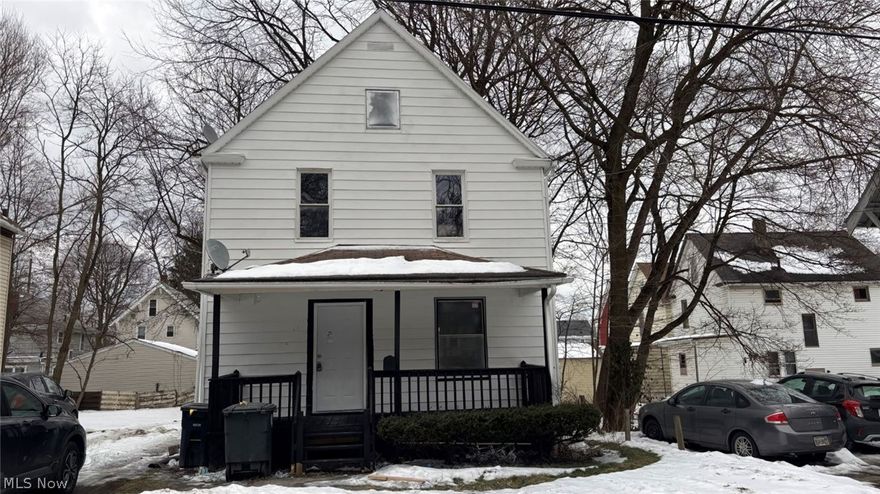 Remodeled 3-bedroom 1-bath two story home featuring a spacious formal dining room and inviting front porch. This charming property offers a full basement for additional storage or potential living space, along with a detached two-car garage. A great blend of character and updates. Move-in ready and waiting for you to call it home!