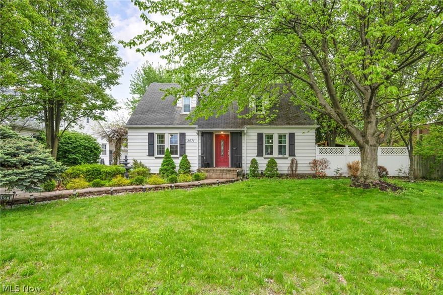 Located in one of Northeast Ohio’s most desirable communities, this beautifully updated Rocky River home perfectly blends timeless character with today’s modern finishes. Completely redone throughout, every detail has been thoughtfully designed while still maintaining the classic charm that makes Rocky River so sought after. Featuring approximately 1,350 square feet, this move-in ready home offers 3 bedrooms and 1.5 baths, including a spacious primary bedroom with adjoining en-suite bath access. Hardwood floors flow throughout much of the home, complemented by a formal dining room and an inviting eat-in kitchen centered around a large island with abundant natural light overlooking the private backyard. Additional finished lower-level living space provides flexibility for a family room, office, workout area, or entertaining space. Outside, enjoy a large picturesque backyard on the covered patio makes the perfect outdoor living space for relaxing or entertaining. Ideally located just minutes from highway access, shopping, restaurants, and downtown Cleveland, this is a rare opportunity to own a turnkey home in the heart of Rocky River. Don’t miss your chance to make this exceptional home yours.