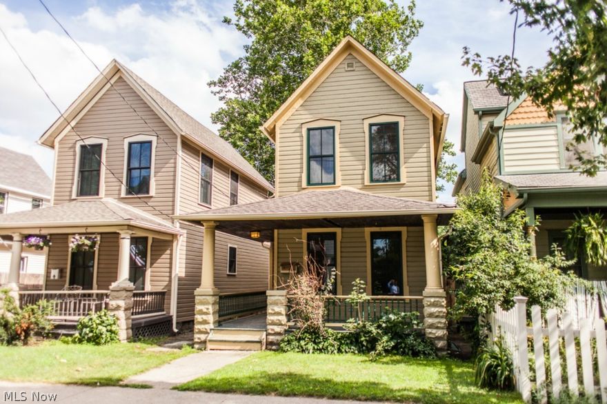 Classic Victorian on one of Detroit Shoreway's best streets. This completely renovated open concept is what contemporary historic revitalization is all about. Close to all restaurants and bars in the neighborhoods, large porch, deck, and yard. This home was taken down to the studs and built back up to today's standards. New everything. Vaulted ceilings in entire 2nd floor. Idyllic city living at its finest.