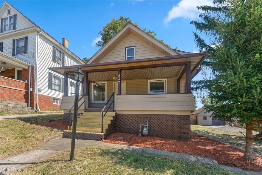 This elegantly remodeled two-story conventional home offers 4 generously sized bedrooms and 2 full bathrooms. Enhancements include new window treatments, new vinyl siding, updated lighting throughout, new air conditioning system and a new furnace ensuring optimal comfort throughout the year. The property also includes a new refrigerator, dishwasher, garbage disposal and range with hood system making this home move in ready. The detached garage boasts an additional deck designed and ready for an above ground pool or a perfect spot to entertain, relax or merely enjoy the outdoors. This home seamlessly combines timeless charm with modern amenities. Don't miss the chance to make this your forever home!