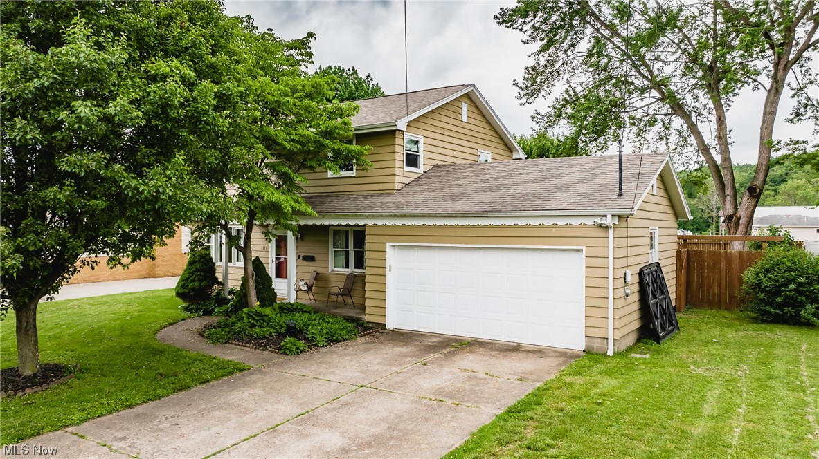 Rare find on a highly desired cul de sac in Williamstown, WV! This 3 bed 2 1/2 bath has seen quite a few updates in the master bath, kitchen, and dining room; as well as fresh paint in various rooms throughout. Fall in love with the kitchens pantry, newer appliances, flooring, fixtures, bamboo counter tops, and freshly painted cabinets. The front living room is currently used for quiet reading and relaxing. Wander into the 2nd living room that provides ambience all year round with its white washed fireplace and French patio doors. Upstairs you'll find 3 bedrooms and 2 full baths with good natural lighting throughout. The master has two closets between the bedroom and the master bath and both rooms offer a large amount of space. Updates done in the master bath include a newly built shower, new counter top overlay, new flooring and paint. Outside in the comfort of a privacy fence you can enjoy a hearty bonfire on one of the two entertainment areas in the backyard, the Japanese maple, and