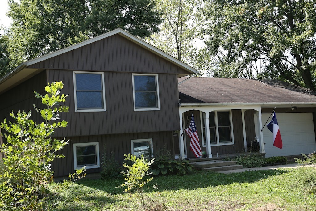 This is an estate. Needs spruced up and will be lovely when this is completed. 3+ acres and 3 out buildings and a hot tub indicate a peaceful area to live.