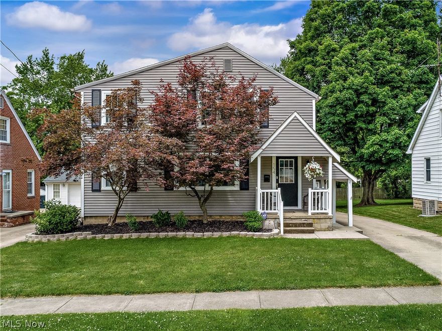 Welcome home to 154 Baird Ave in the heart of downtown Wadsworth! Plenty of space for gatherings in this large, move-in ready home. The first floor includes a living room, dining room, office/recreational room, kitchen, family room, remodeled half bath (2019), and an oversized laundry room/mudroom with garage entry. The 20'x20' sunken family room features beautiful French doors that lead you outside to relax on the recently reconstructed back deck (2019) which overlooks the private backyard. First level hardwood floors were refinished in 2016. The second floor consists of the master bedroom, 2 additional bedrooms, and a spacious full sized bathroom. The upstairs includes updated electrical, fresh paint and refinished hardwood floors (both in 2020). New exterior siding completed in 2019. Additional recreation/storage space in the basement as well. Enjoy peace of mind with a 1 year home warranty included. This home is a must-see!