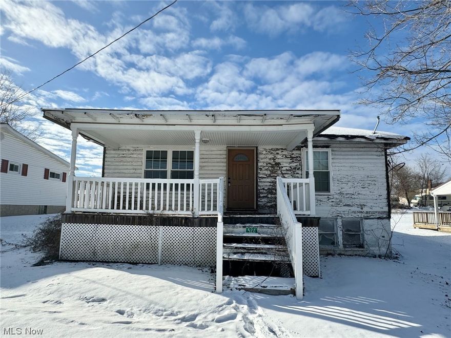 Calling all investors, don't miss your opportunity to complete this home for resale or a rental.  The house has been stripped down to the studs and ready to be put back together.  New windows, New front door, New shingle roof on detached garage.  Call an agent today for a private showing.
