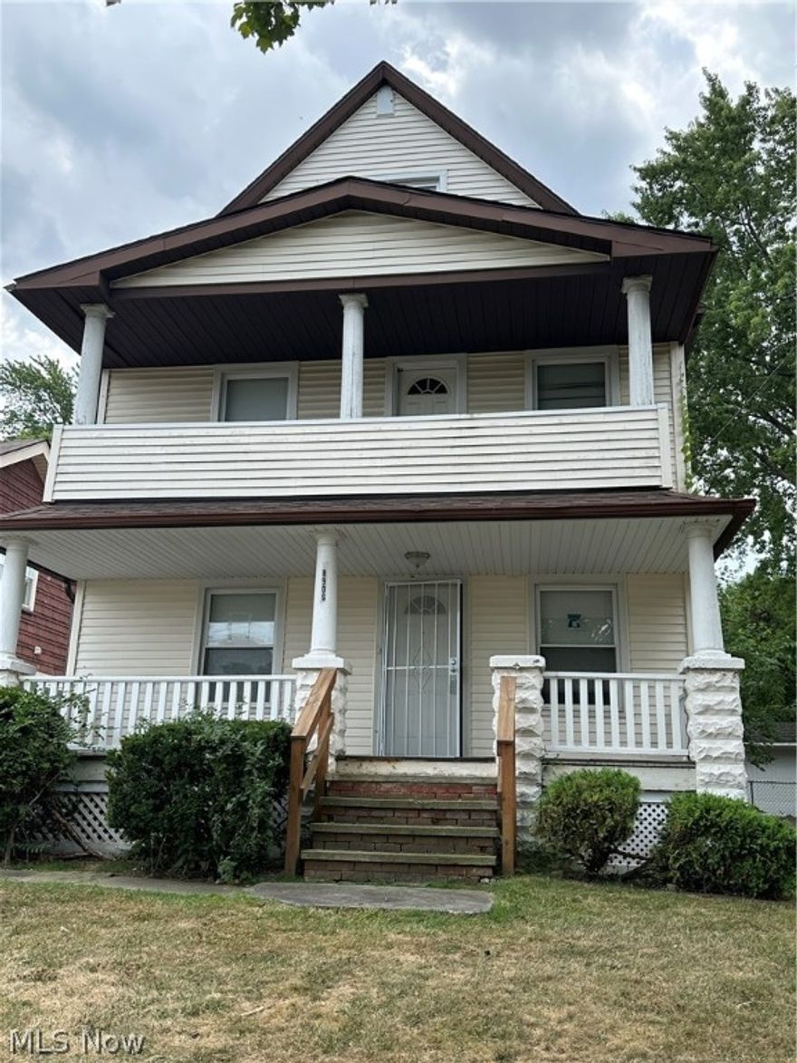 Multiple Offers Exist - Highest/best by 9-19-24 2:30pm EST. Sought after brick side street location. Vinyl sided double with central air in each unit!  Gas heat, full unfinished basement. Neutral decor throughout. Minor cosmetics needed. 2 car detached garage. Formal dining and living rooms. Laundry hookups in basement. High efficiency furnaces. Newer hot water tanks. Attic can be made into another bedroom or 2 !  Any appliances remaining stay.  This is a really great double for the money - compare and you don't have to do much as an investor/owner. Cash/conventional NO FHA.  Property is being sold in as is condition without repairs from Seller, regardless of any inspection results.