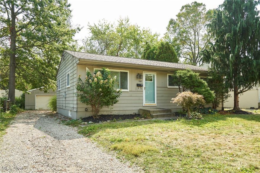 Check out this ranch in the heart of Merriman Valley with 3 beds and 2 full baths! Open family room leads to dining area and kitchen flowing out to the private back yard and large deck. Full hall bath with beautiful tile shower. Primary bedroom with en-suite bath in back of the home. Partially finished basement with brand new carpet. 2 car detached garage.