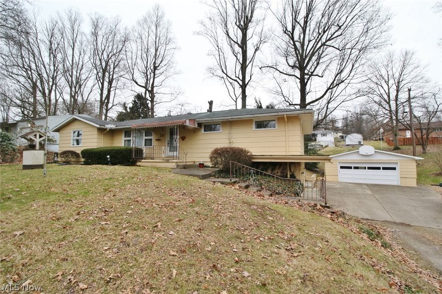 Maysville School District. Highly desired established neighborhood. Great convenient location. This ranch home offers 3 spacious bedrooms with beautiful original hardwood flooring throughout,formal living room, 1 full bath with a double vanity, bath also includes 1st floor laundry area, spacious eat-in kitchen with built-in breakfast bar and custom made Ash cabinets. Huge family room located off of the kitchen, 1/2 bath located off of the family room.  Large covered back porch. 2 car detached garage and 1-2 car attached garage. Newer hot water tank 2019. HVAC was replaced in 2014. Immediate possession at closing.