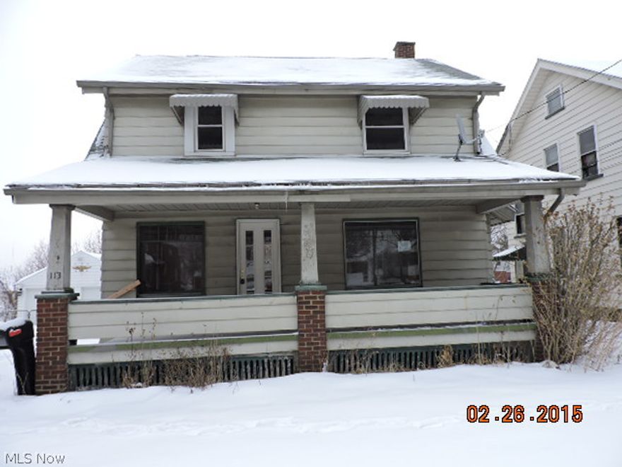 Alum sided West Side 2 story home. Rear family room addition, detached garage plus 3/4 bath in basement. Opportunity for affordable home or increase your investments with bargain priced home. o The purchaser must be buying the home as their primary residence during the initial 20 days of listing, without competition from investors. This property is eligible under the Freddie Mac First Look Initiative through 03/17/2015