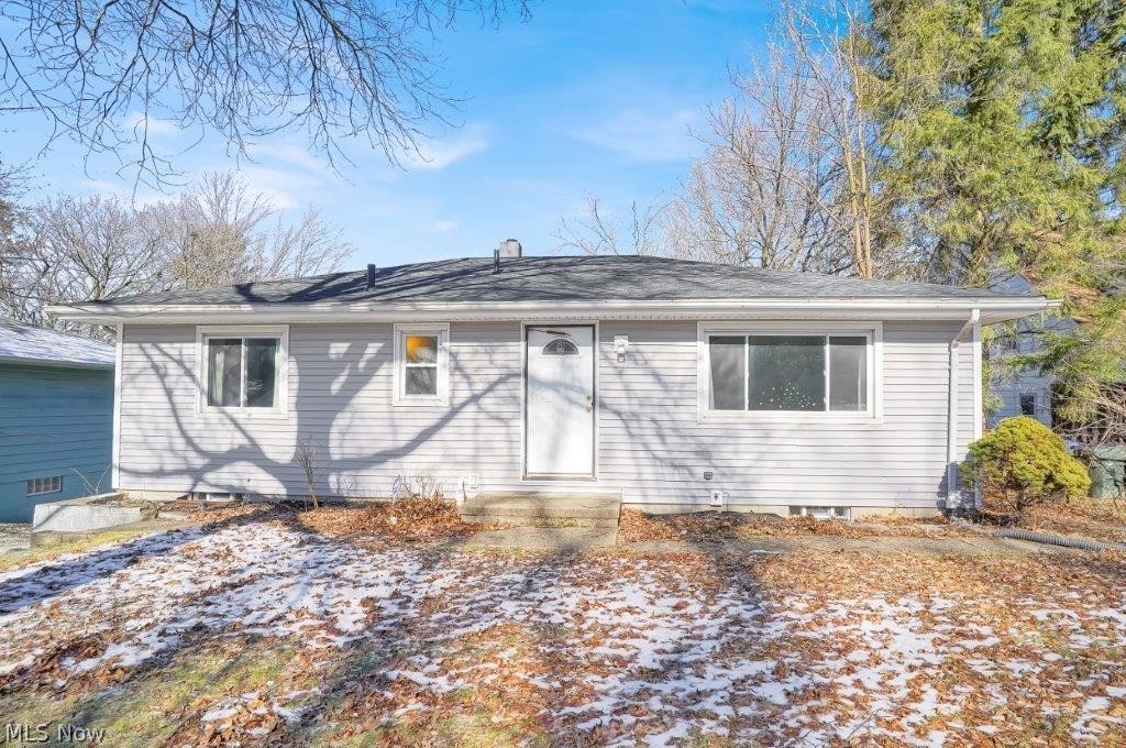 Welcome Home to this adorable raised ranch in Cuyahoga Falls, Ohio! This lovely home features a waterproofed basement (2020), new carpeting (November 2022) Newer furnace (2018) newer roof (2020) Siding (2021) and windows 2010. You will love the updated kitchen and main bath! More features include 3 bedrooms and 1.5 baths with a finished, walkout basement. Call your favorite real estate professional today to schedule your private showing. You won’t want to miss this one!