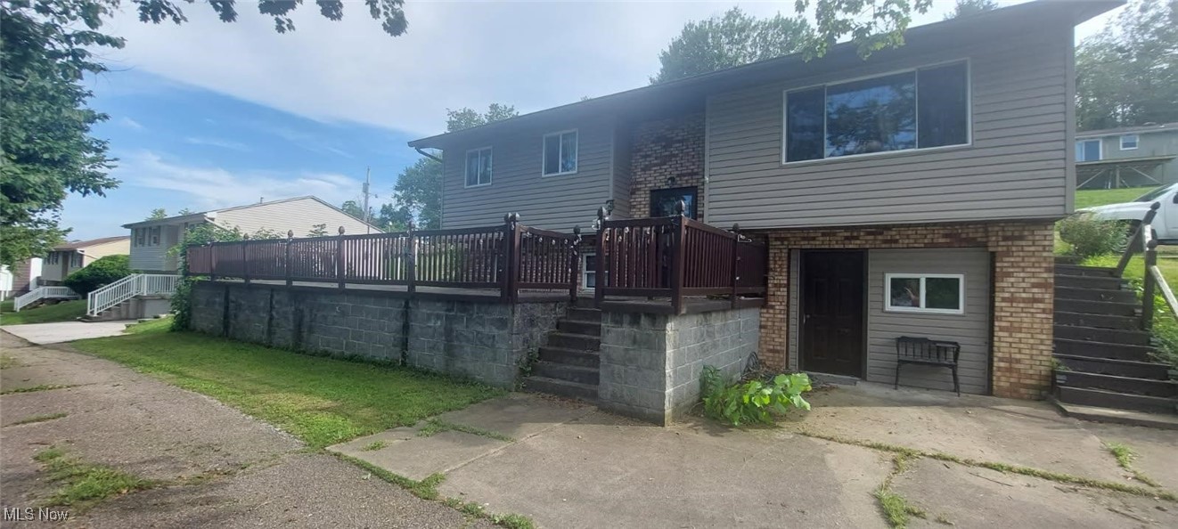 Welcome to this beautifully maintained split-level home situated on a spacious nearly half-acre lot, offering a perfect blend of privacy and convenience. With 3 bedrooms and 2 full bathrooms, this home provides comfortable living space for families, first-time buyers, or anyone looking to enjoy both indoor and outdoor living. The main level features a bright and airy living room, a functional kitchen with plenty of storage, and a cozy eat in area perfect for everyday meals or entertaining. Upstairs, you’ll also find three well-sized bedrooms and a full bathroom. The lower level offers a versatile space that can be used as a family room, home office, or guest suite, along with a second full bathroom and laundry area. Step outside to enjoy the expansive backyard—perfect for gardening, gatherings, or simply relaxing in your own private retreat. With mature trees and room to grow, the possibilities are endless. Located just minutes from local amenities, schools, shopping, and parks, this home combines rural charm with unbeatable convenience. Don’t miss your chance to own this delightful home with room to live, play, and grow!