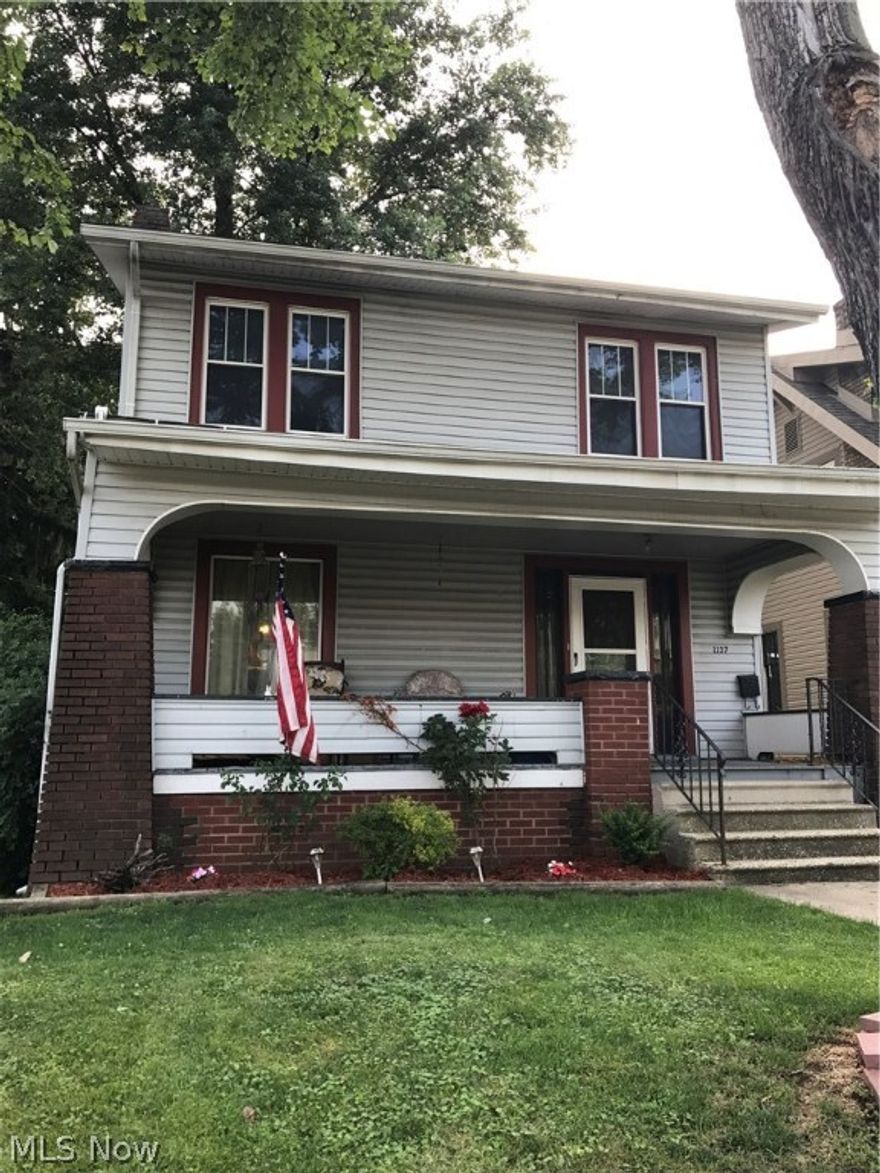 Take advantage of this great opportunity to own a move in ready home.This home has lots of charm with its original woodwork and built-ins.A wood burning fireplace,large dining room with plenty of natural light.The kitchen has plenty of cupboard space and counter tops for prepping meals and enjoying them in your eat in kitchen.The added 2 car detached garage has glass block windows and dual garage openers.The backyard is completely fenced in for Fido.The furnace and hot water tank are newer. Upstairs has new carpet and a spacious bedrooms with large closets.