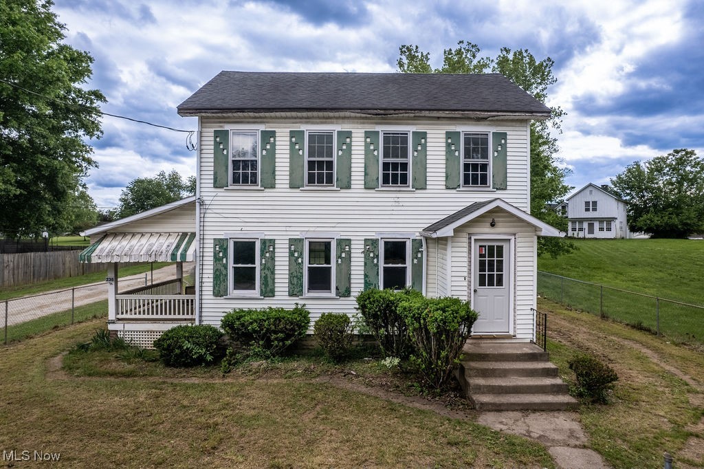 Opportunity awaits in the heart of Elizabeth! Situated on a large, level corner lot, this two-story home is full of potential for the right buyer ready to roll up their sleeves and bring it back to life. Whether you’re dreaming of a full renovation or looking for your next investment, this property is brimming with possibilities.
The home features original woodwork throughout and hardwood floors on the main level that could shine again with a little polish. The first floor includes a layout that allows for a laundry area—offering convenience and flexibility for future updates. The spacious lot offers room to expand, garden, entertain, or create the outdoor space you’ve always envisioned.
Located just steps from the center of town, this property provides easy access to local amenities and has the bones to become something special. Please note that the home does require extensive repairs and is being sold as-is.
Bring your vision, creativity, and contractor—and see what this corner-lot gem could become!