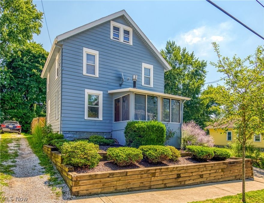 Lots of updates with this well kept 2 story ready for its new owners. This home features a front AND back enclosed porch that aren't included in the square footage but have gas fireplaces for use all year round. Updated kitchen, large living room and formal dining room open to the kitchen. The second floor features 3 bedrooms a large updated bathroom and a walkup attic for storage. Outside enjoy a well kept home with a large 1.5 car garage and well landscaped backyard with new privacy fence. Updates include: Roof (2021), wood privacy fence (2021-2022), painted exterior (2020), H2O tank (2017), front retaining wall (2014), updated bathroom (2014)