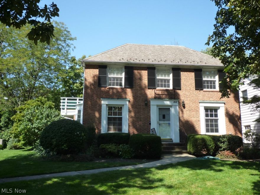 This impeccable brick Colonial boasts over 3600 sq. ft with a fabulous addition w/huge great rm w/woodburning fireplace w/gas starter, cathedral ceiling, mud room area & entrance. . 1st floor Master or In-law suite w/full bath & large custom tile shower, double sinks, walk in closet,  wheel chair accessibility (now used as family rm).  Pella windows & doors. Formal living rm w/bay window, gas fireplace and  library area with custom wood book shelves.  Formal dining rm. Interior plantation shutters in living rm,dining rm, study & master bedroom, Recently remodeled baths w/ custom tile shower and all new fixtures.  4 bedrooms up. Master bedroom w/master bath & entrance to spacious balcony area. Beautifully refinished hardwood floors in bedrooms, living rm, dining rm, and great rm. Rec room w/woodburning fireplace.  2 furnaces with humidifiers and A/C units w/4-zone heating & cooling. 4 thermostats.  Attached, heated 2-car garage w/attic storage area & hot & cold water. Lovely large patio