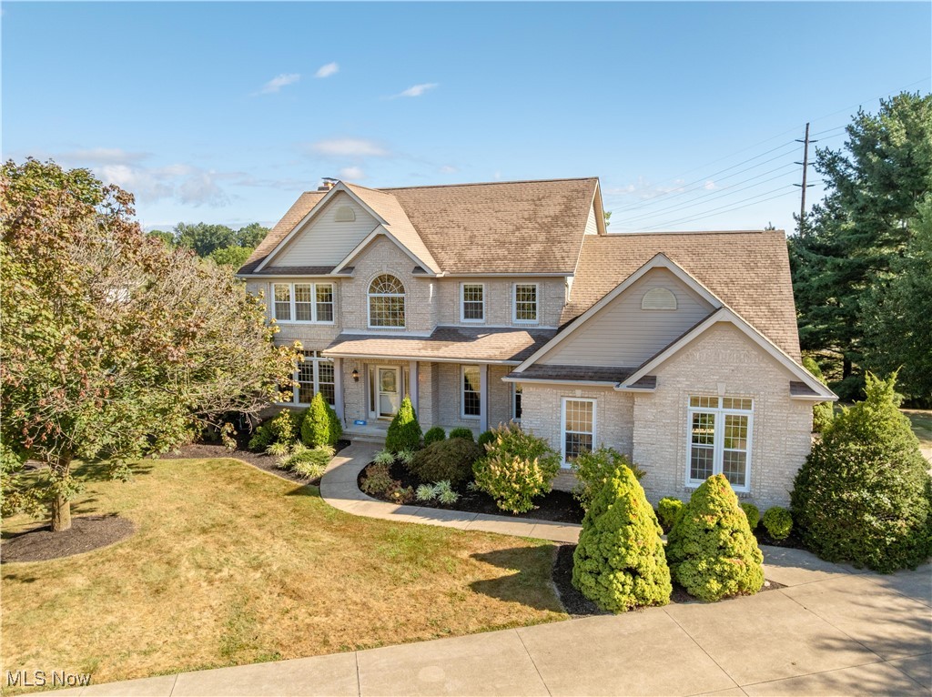 OPEN HOUSE SUNDAY 8/31 2-4pm
Welcome to this beautifully crafted Terrell-built home in the prestigious Carrington neighborhood of Jackson Township. Situated on 1.12 acres, this 5-bedroom, 4-bath brick home offers elegance, functionality, and breathtaking views of a fully stocked pond.
The main level features a desirable first-floor bedroom, spacious living areas, and a large kitchen perfect for entertaining. There are 2 sunrooms - one off the kitchen and one in the walk out basement - great to have a cup of coffee and enjoy the view of the fully stocked pond and fountain.
Upstairs, the oversized master suite impresses with a huge walk-in closet and a spa-like en suite bath with a large walk in closet. There are 3 additional bedrooms upstairs and a large bath.
The finished lower level adds even more living space, over 1600 square feet—ideal for recreation, a home theater, or fitness area. A 3-car garage provides plenty of room for vehicles and storage.
Step outside to enjoy the serene setting, complete with water views that make every day feel like a retreat.
This Carrington gem combines timeless craftsmanship, modern amenities, and a rare, private lot in one of Jackson Township’s most sought-after communities.
Updates: Washer & Dryer 2024, Refrigerator 2023, Fish stocked pond, All new blinds 2023 or 2024. Newer carpet and paint in basement and first floor bedroom.