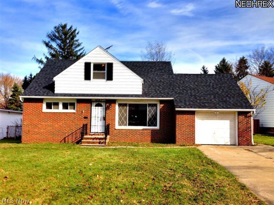 Super cute single family home. This home was recently updated with earth tone colors and new appliances. Fenced in back yard, central air, and huge deck for entertainment. One car attached garage and spacious kitchen on quite street.3 bedrooms plus a additional room for office. This is a must see, schedule a appointment today! No Sec 8!