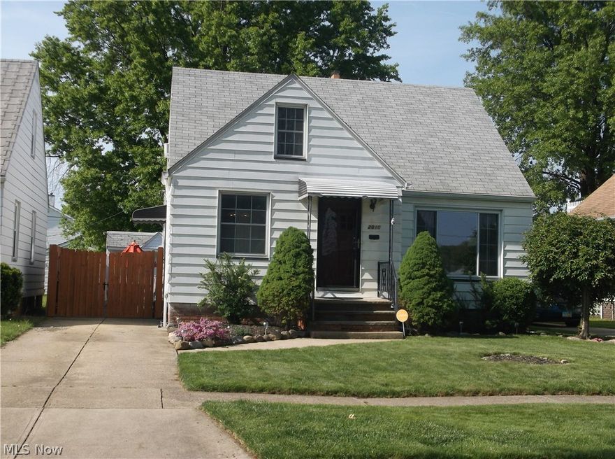 Turn key home. Move right into this darling 3 bedroom 2 bath home. Eat in kitchen, finished basement with rec-room. Large master bedroom with plenty of storage and recessed lighting. Beautiful back yard. All appliances stay - Dishwasher 2016 - Garage Door 2018. Garbage Disposal 2018. Gutter Leaf Guards. Easy access to 480- Downtown Cleveland. Easy to show. Won't last!